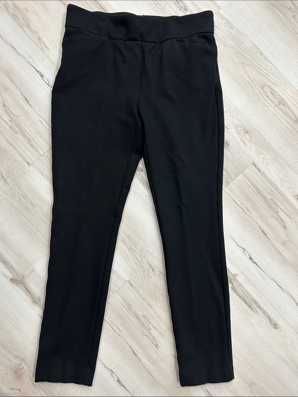 Dalia Black Ponte Skinny Pants for Women